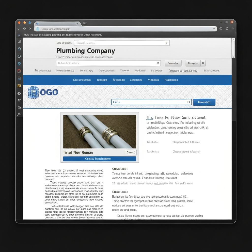 Veraltete, unprofessionelle Website vor der Überarbeitung durch NovaOne